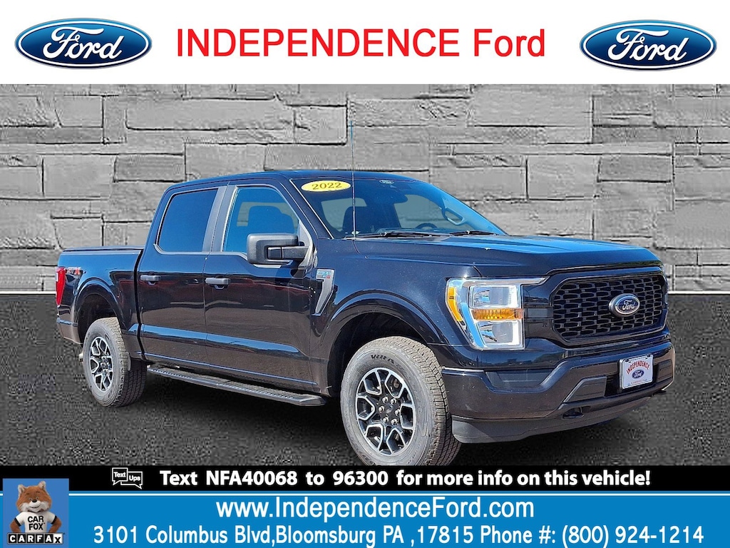 Certified 2022 Ford F-150 XL Truck SuperCrew Cab