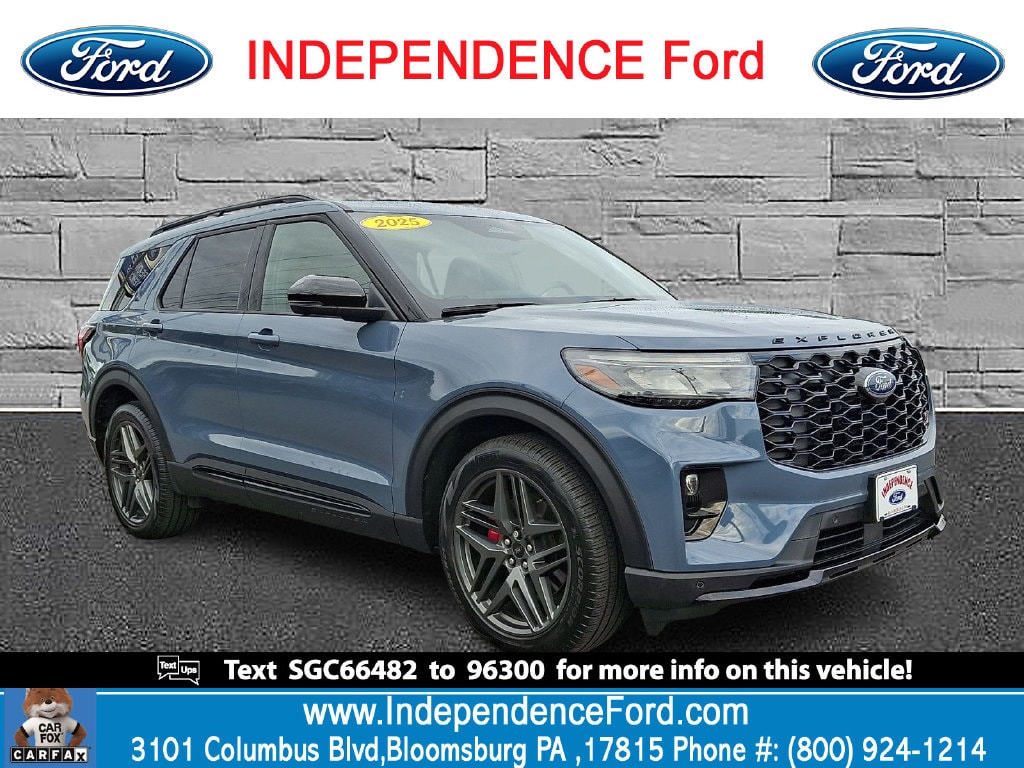 Certified 2025 Ford Explorer ST SUV