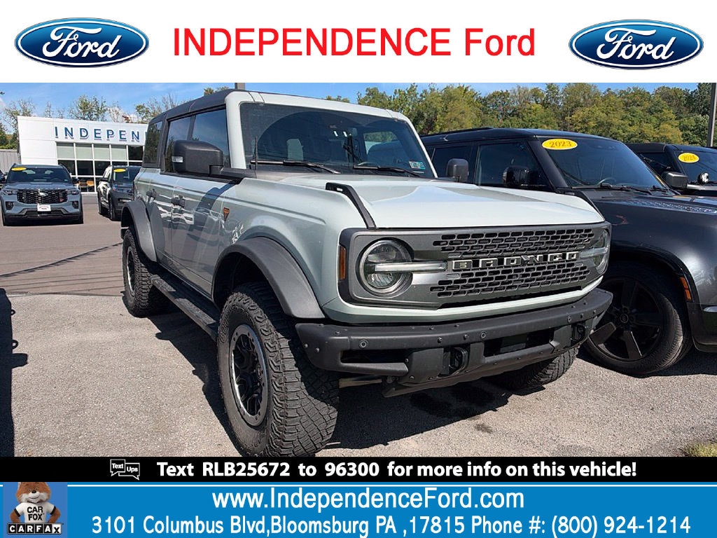 Certified 2024 Ford Bronco Badlands SUV