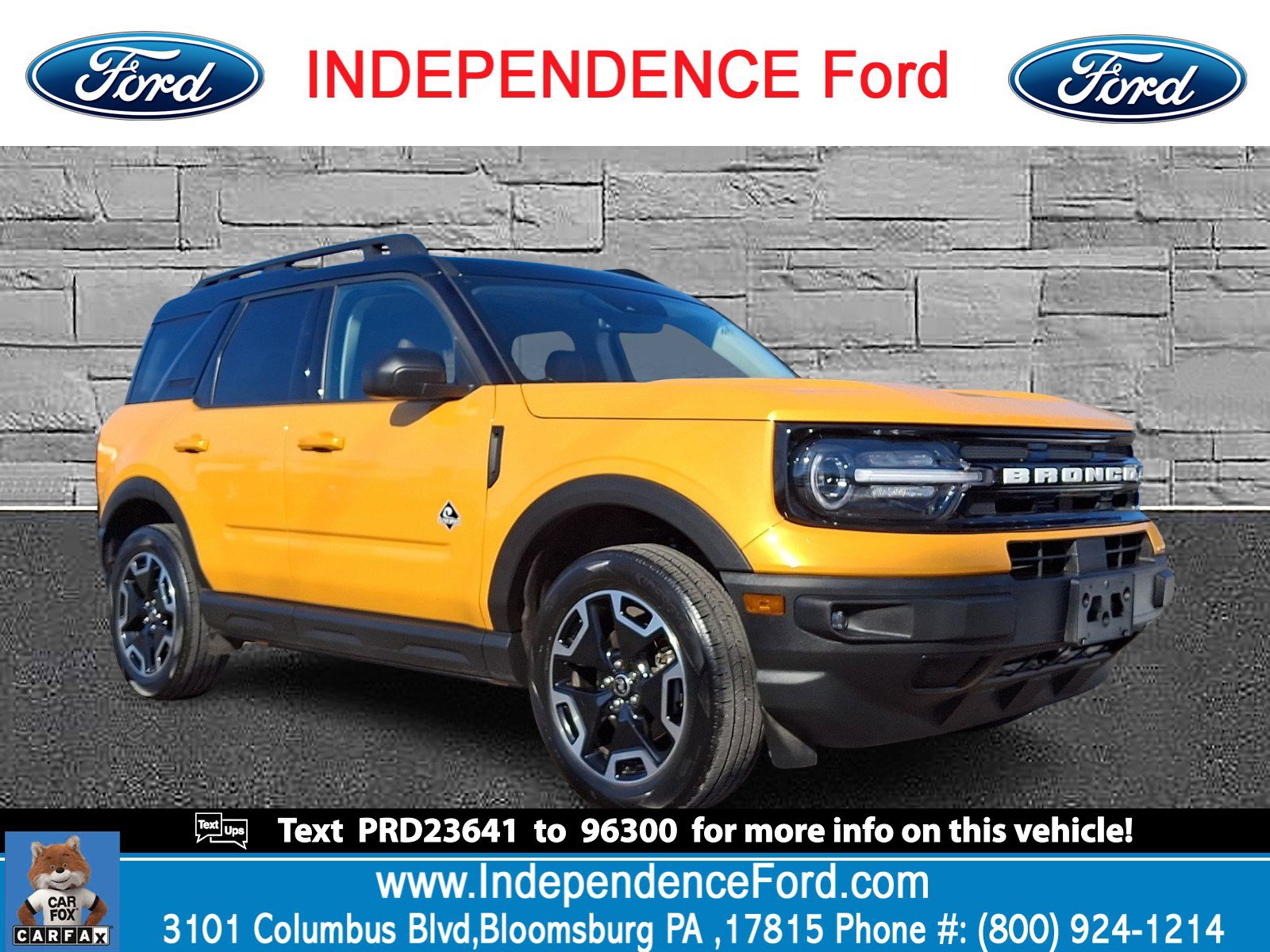 2023 Ford Bronco Sport Outer Banks