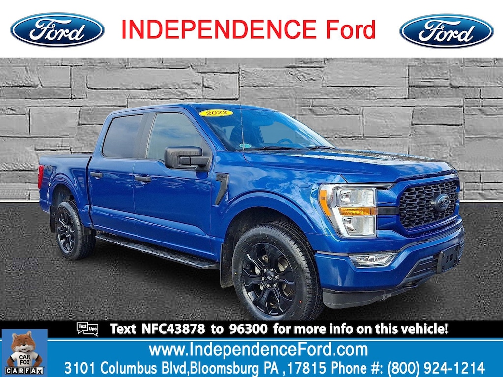 Certified 2022 Ford F-150 XL Truck SuperCrew Cab