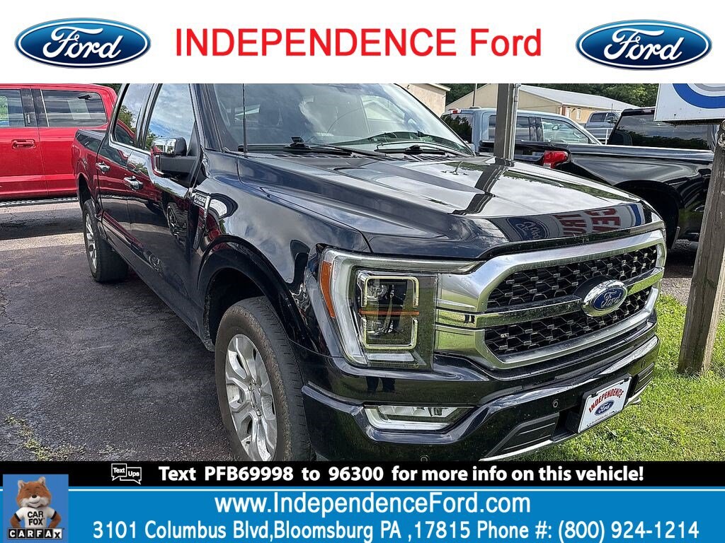 Certified 2023 Ford F-150 Platinum Truck SuperCrew Cab