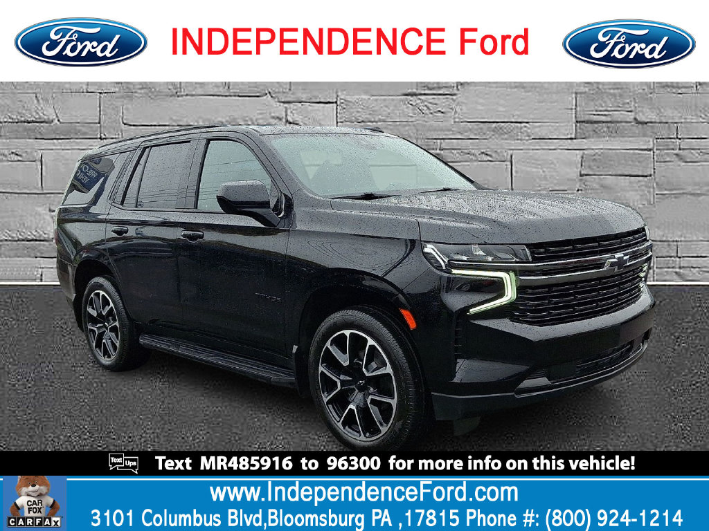 Certified 2021 Chevrolet Tahoe RST SUV
