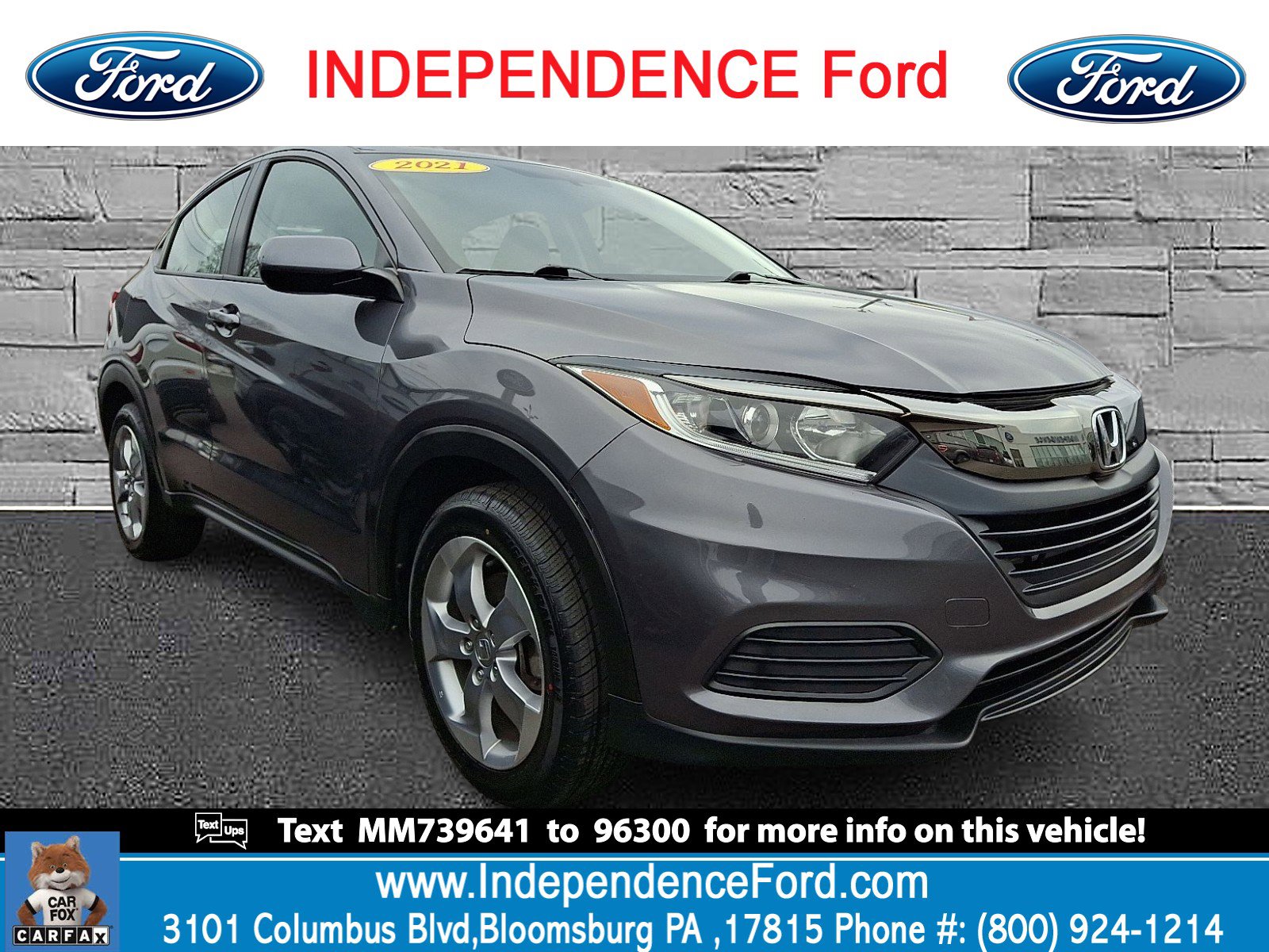 2021 Honda HR-V LX's photo