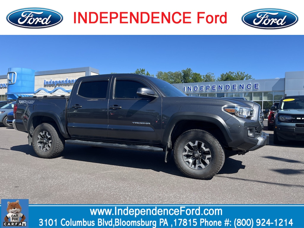 Certified 2018 Toyota Tacoma TRD Off Road Truck Double Cab