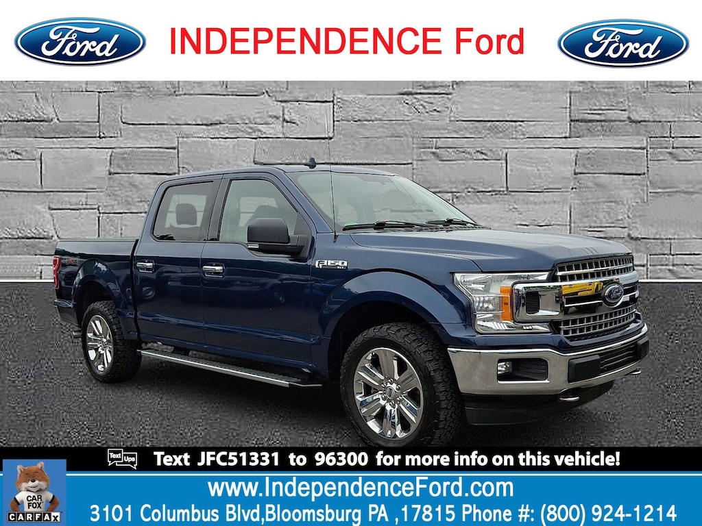 Used 2018 Ford F-150 XLT Truck SuperCrew Cab