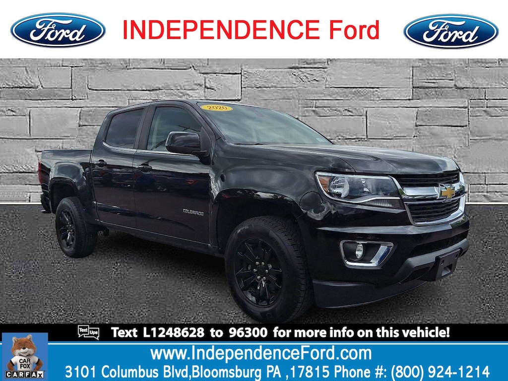 Certified 2020 Chevrolet Colorado 4WD LT Truck Crew Cab