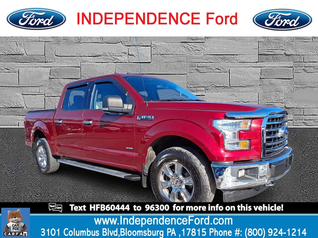 Certified 2017 Ford F-150 XLT Truck SuperCrew Cab