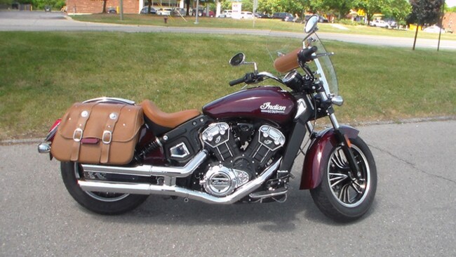 2023 Indian Scout ABS, Maroon Metallic, 49ST MotorCycle