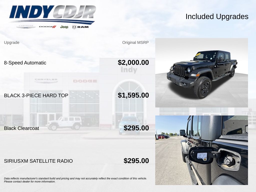 Used 2021 Jeep Gladiator Sport Truck Crew Cab