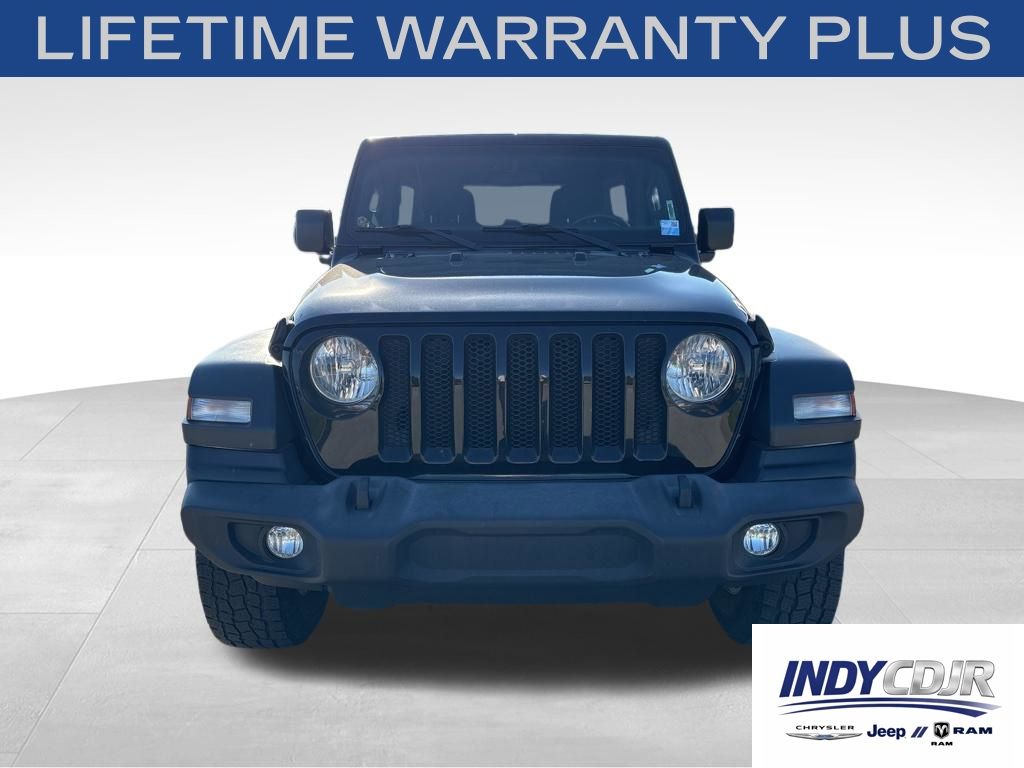 Used 2018 Jeep All-New Wrangler Unlimited Sport S with VIN 1C4HJXDG4JW318167 for sale in Brownsburg, IN