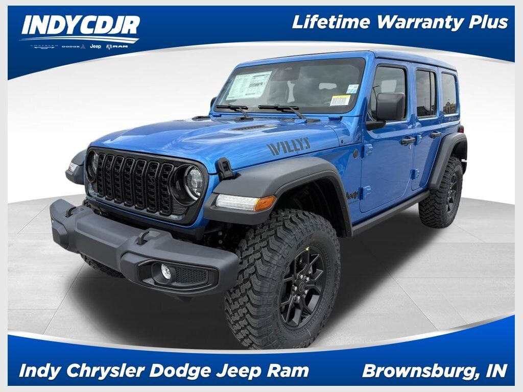 New 2026 Jeep Wrangler 4-DOOR WILLYS Sport Utility
