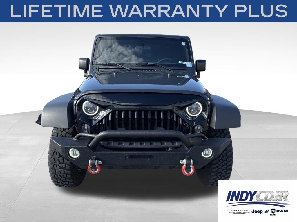 Used 2017 Jeep Wrangler Willys Wheeler with VIN 1C4AJWAG1HL542668 for sale in Brownsburg, IN