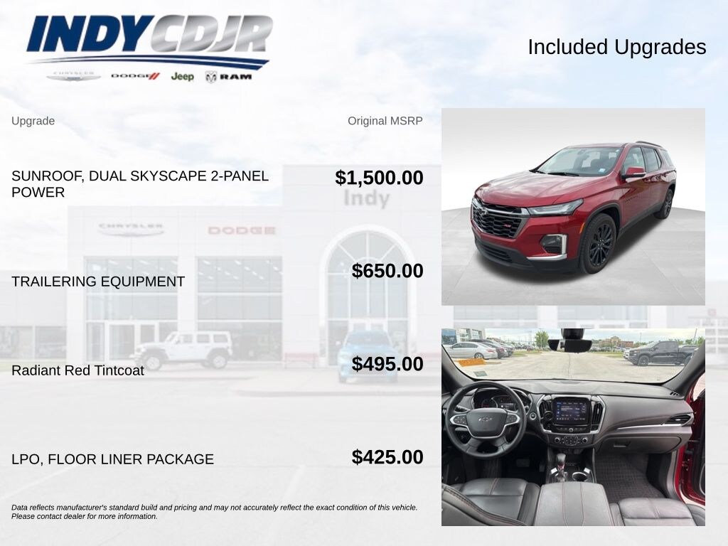 Used 2023 Chevrolet Traverse RS SUV