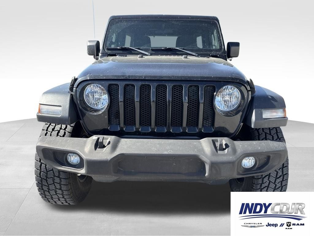 Used 2018 Jeep All-New Wrangler Unlimited Sport S with VIN 1C4HJXDG8JW118893 for sale in Brownsburg, IN