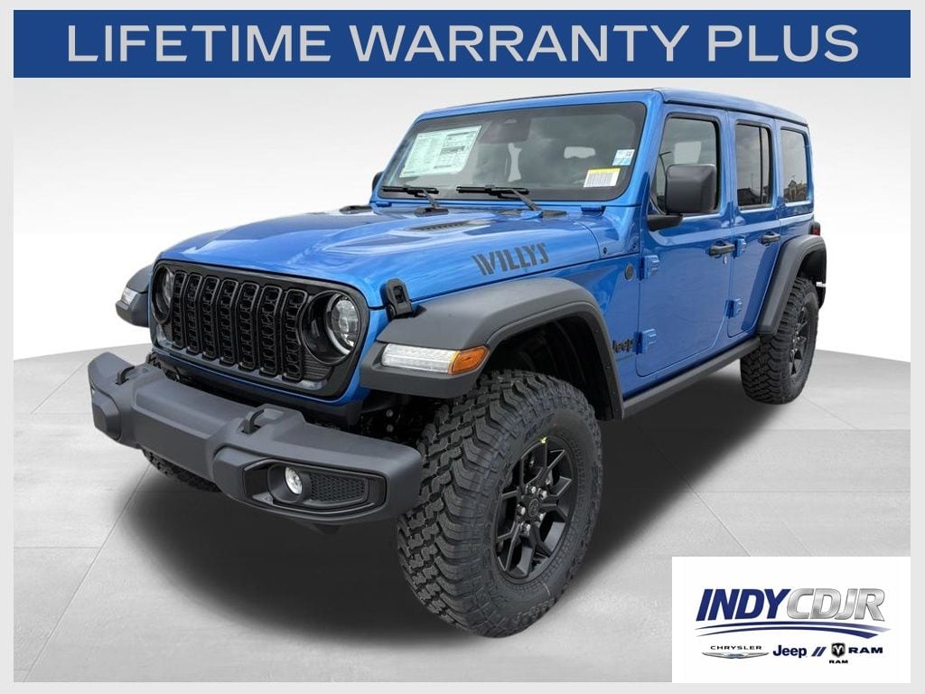 New 2026 Jeep Wrangler 4-DOOR WILLYS Sport Utility
