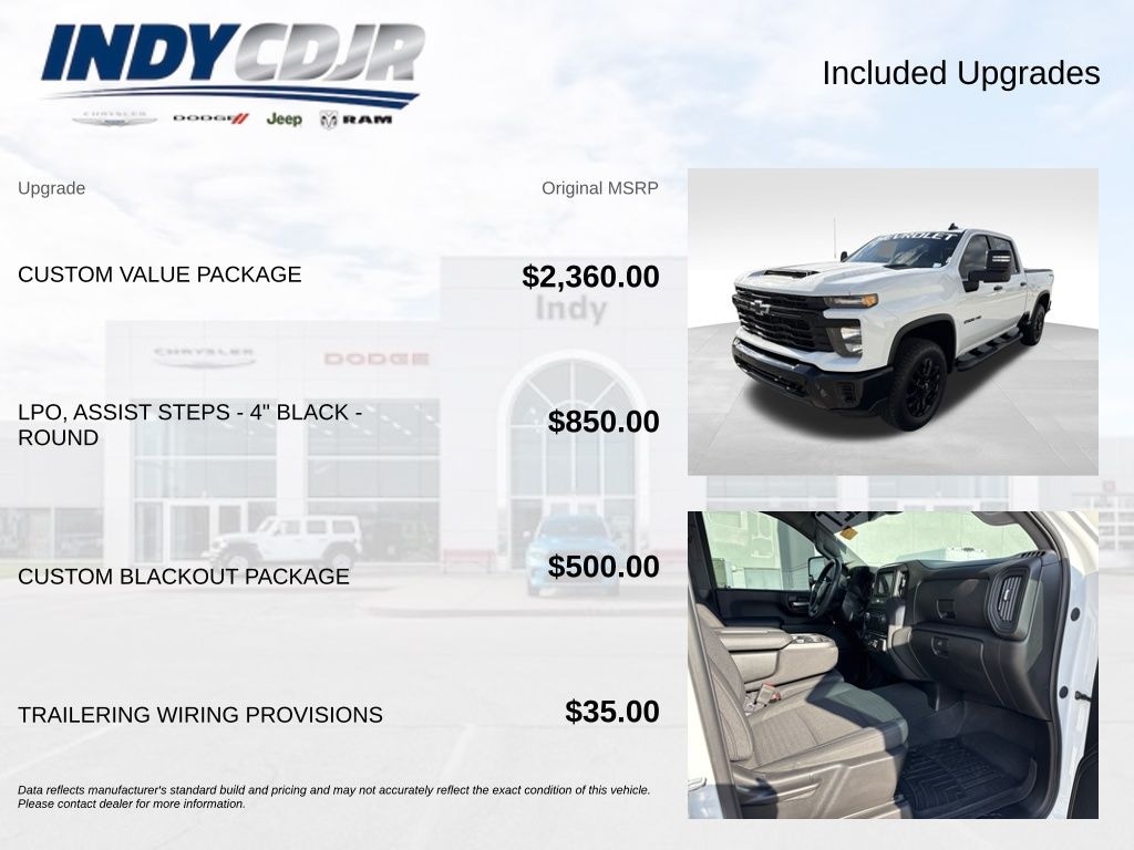 Used 2025 Chevrolet Silverado 2500 HD Custom Truck Crew Cab