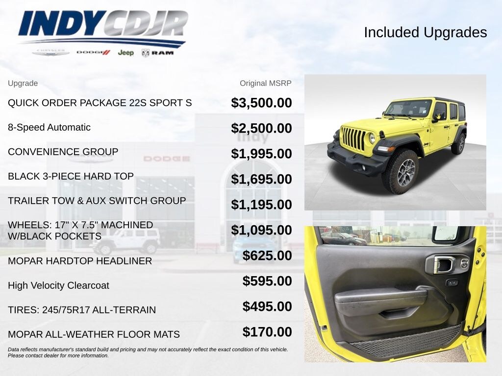 Used 2024 Jeep Wrangler Sport SUV