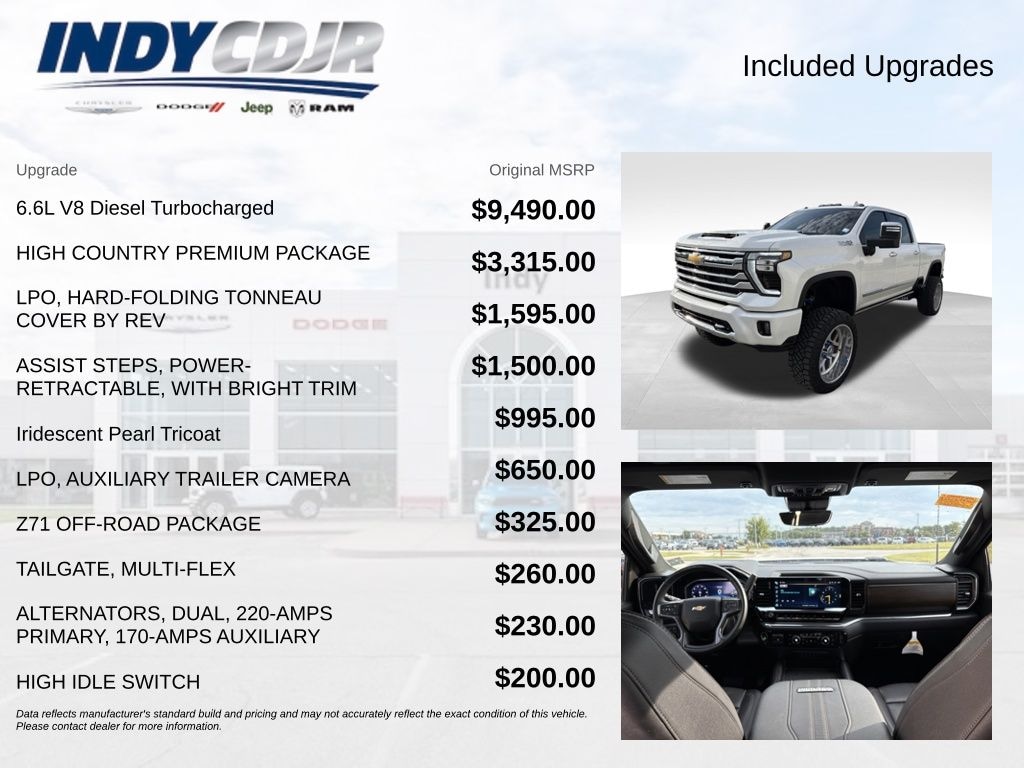 Used 2024 Chevrolet Silverado 2500 HD High Country Truck Crew Cab