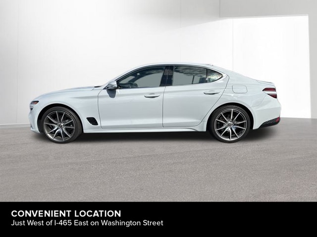 Used 2022 GENESIS G70 Standard with VIN KMTG34TA2NU100605 for sale in Indianapolis, IN