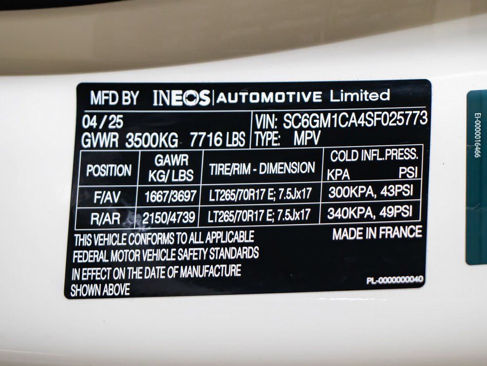 2025 INEOS Grenadier Trialmaster Edition - Photo 23