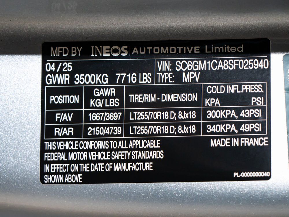 2025 INEOS Grenadier Fieldmaster Edition - Photo 23
