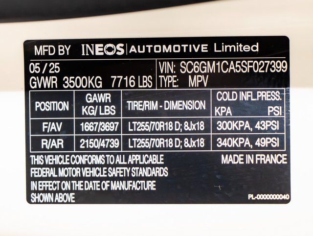 2025 INEOS Grenadier Fieldmaster Edition - Photo 23