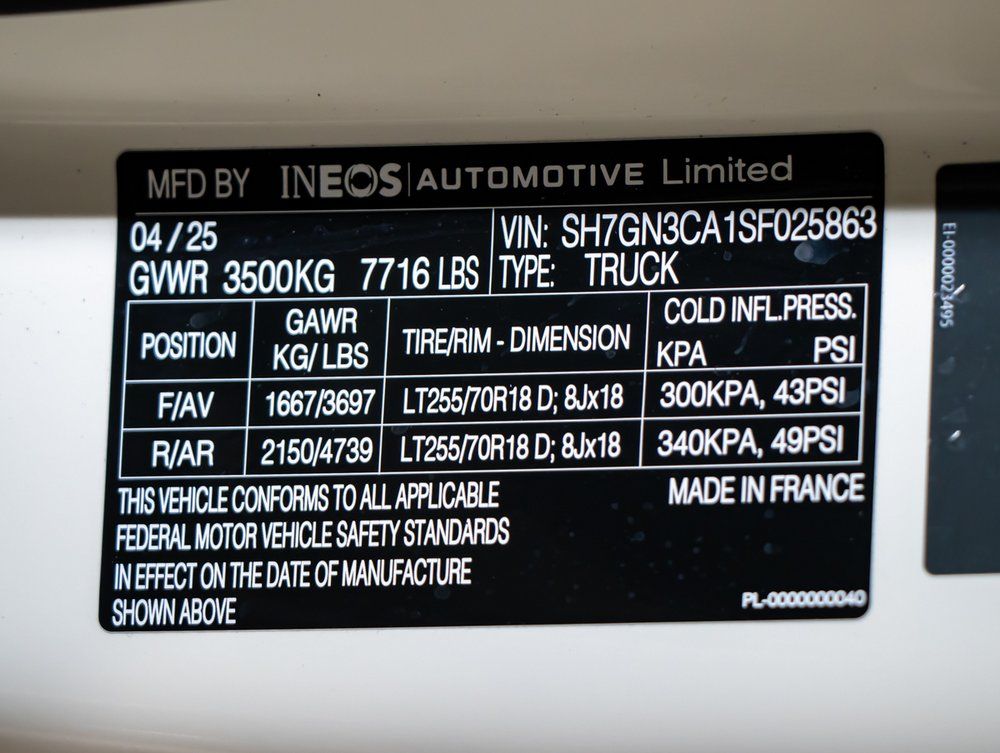 2025 INEOS Grenadier - Photo 23