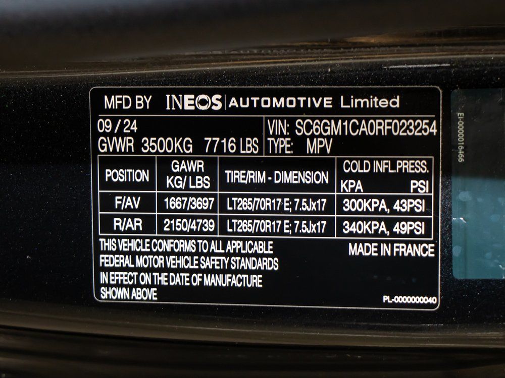 2024 INEOS Grenadier Base - Photo 22