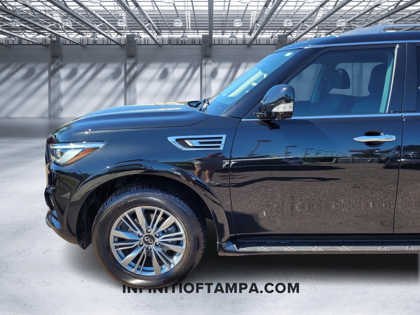 Certified 2022 INFINITI QX80 PREMIUM SELECT with VIN JN8AZ2AF2N9742321 for sale in Burlington, VT