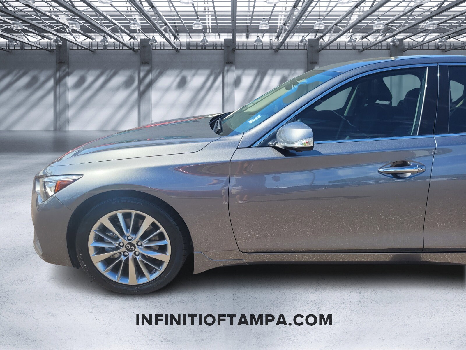 Used 2021 INFINITI Q50 LUXE with VIN JN1EV7BP1MM706647 for sale in Burlington, VT