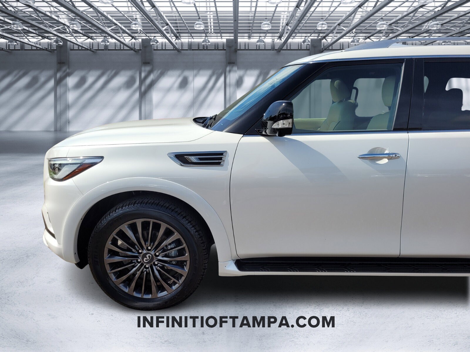 Used 2024 INFINITI QX80 Sensory 4WD with VIN JN8AZ2BE9R9326844 for sale in Burlington, VT