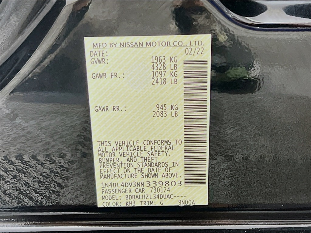 2022 NISSAN ALTIMA - Image 33