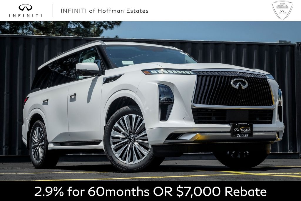 New 2027 INFINITI QX80 LUXE SUV