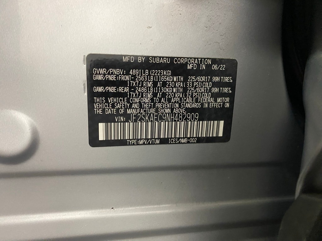 2022 SUBARU FORESTER - Image 32