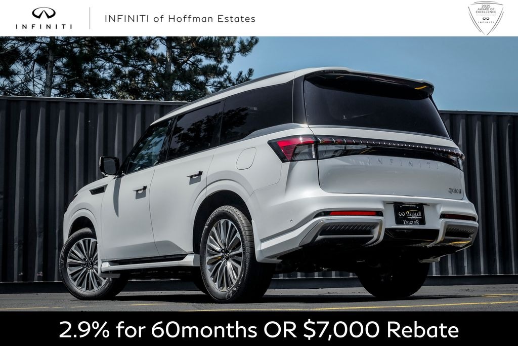 New 2027 INFINITI QX80 LUXE SUV