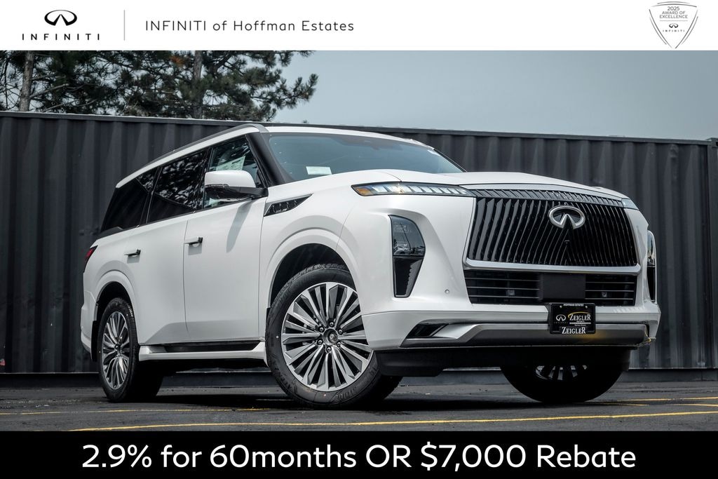New 2027 INFINITI QX80 LUXE SUV
