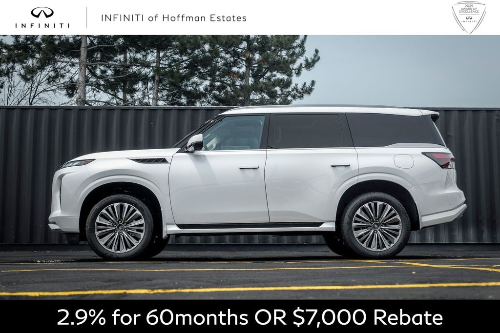New 2027 INFINITI QX80 LUXE SUV