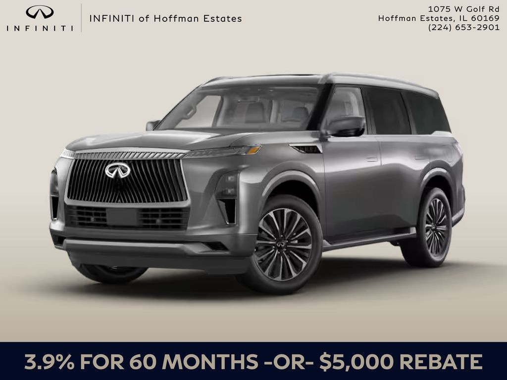 New 2027 INFINITI QX80 LUXE SUV