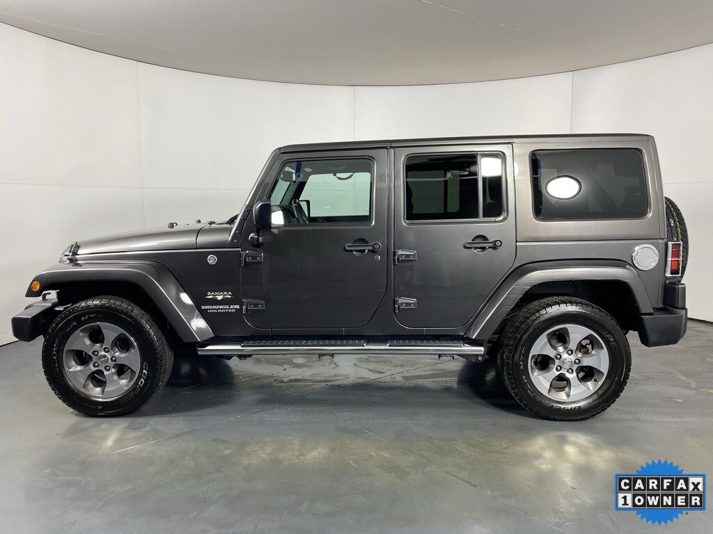 Used 2017 Jeep Wrangler JK Unlimited Sahara 4x4 SUV