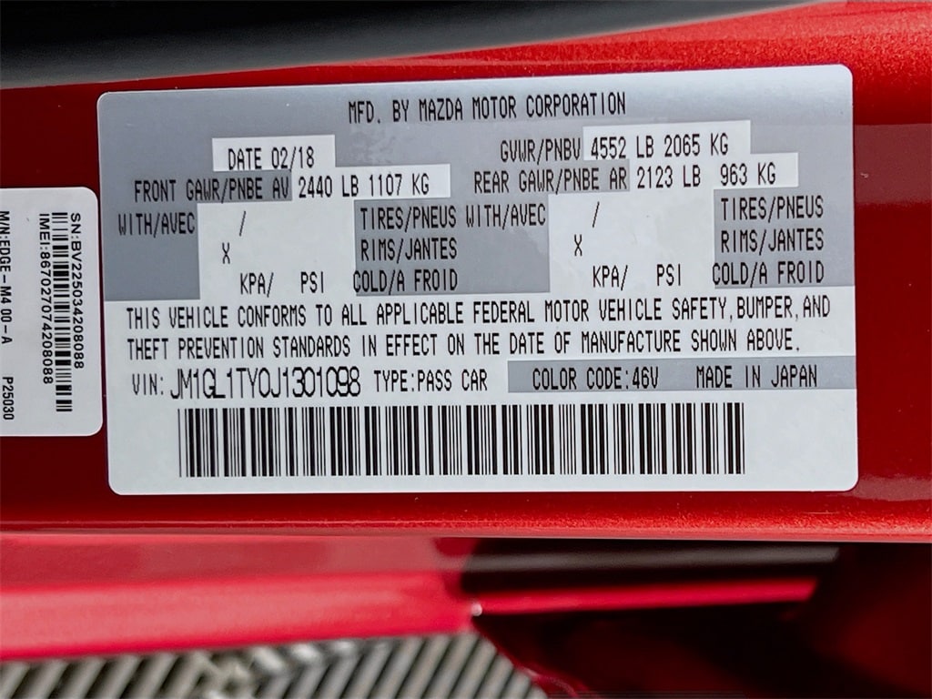 2018 MAZDA MAZDA6 - Image 33