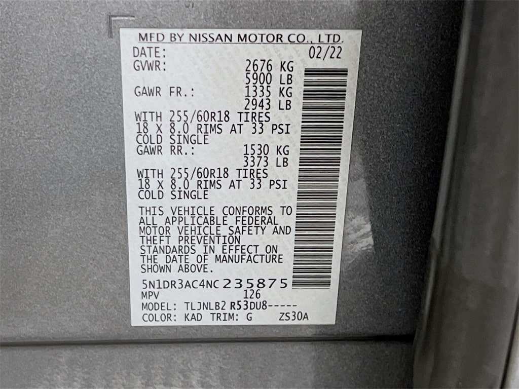 2022 NISSAN PATHFINDER - Image 31