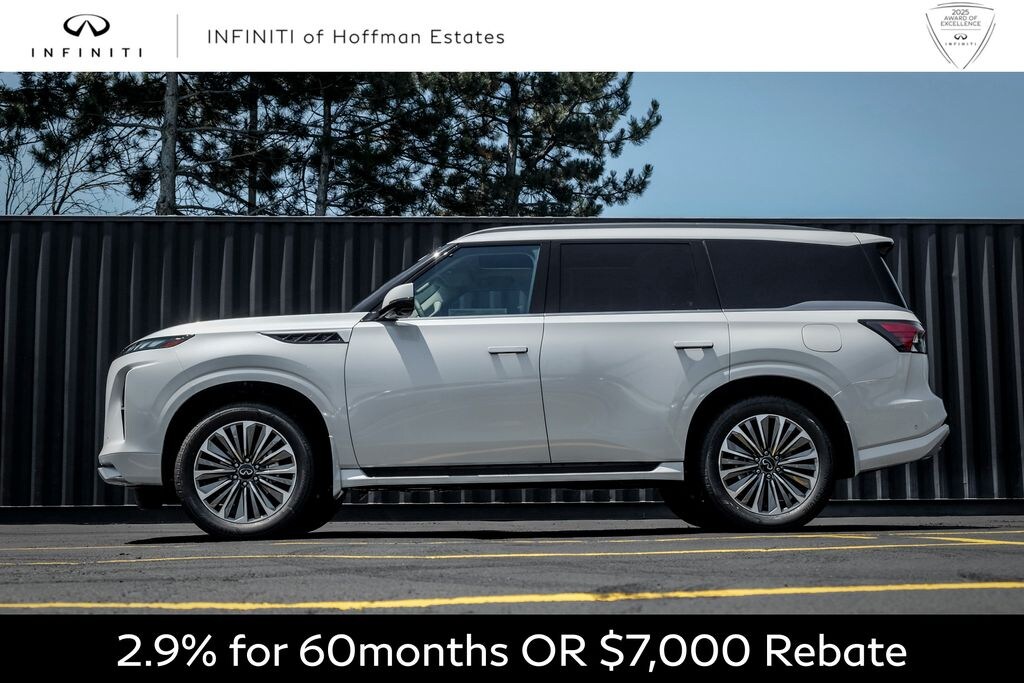 New 2027 INFINITI QX80 LUXE SUV