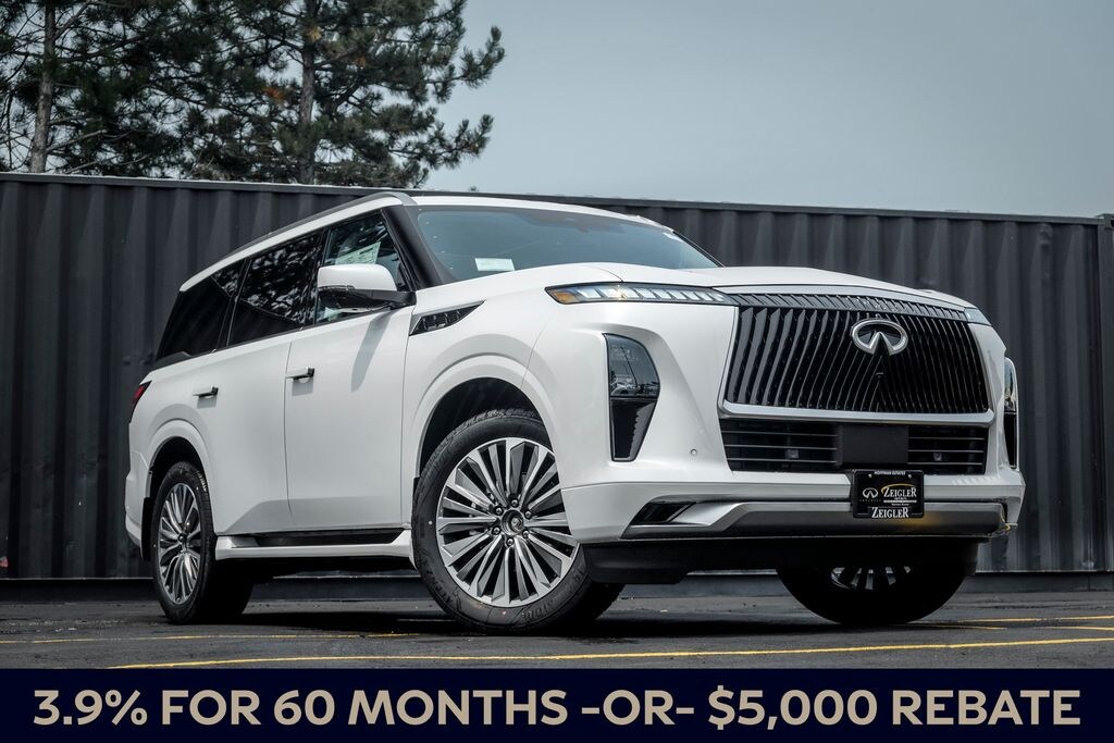 New 2027 INFINITI QX80 LUXE SUV