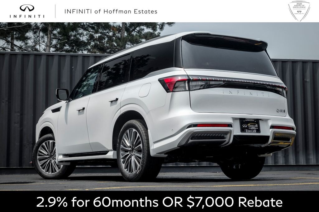 New 2027 INFINITI QX80 LUXE SUV