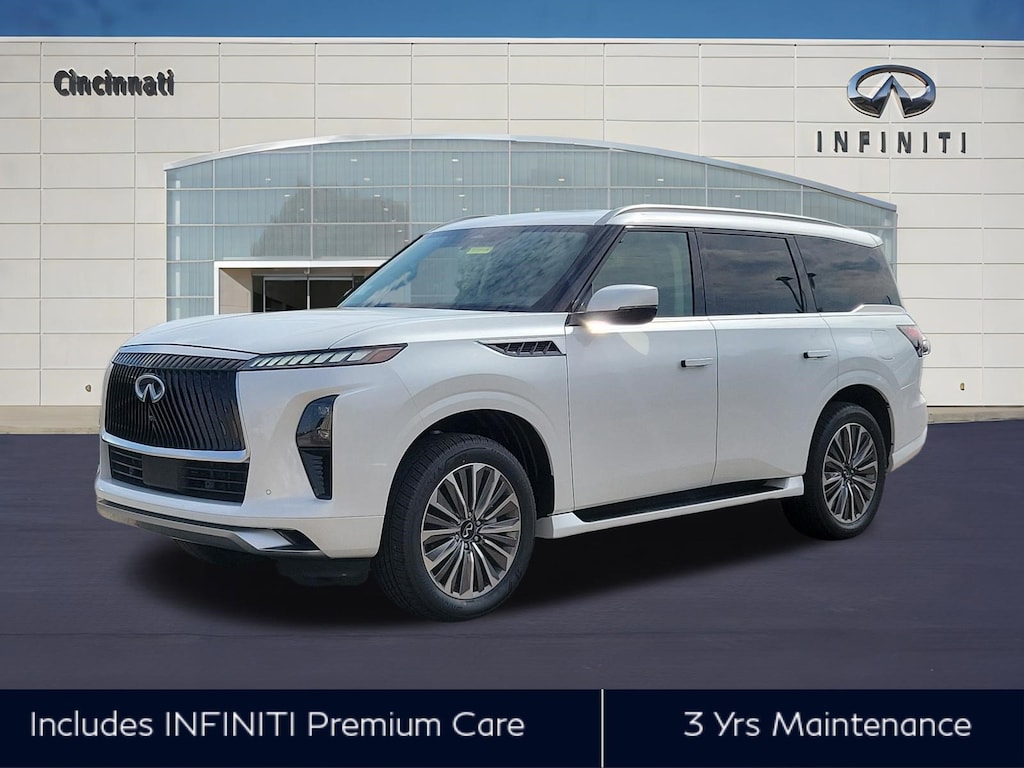 New 2027 INFINITI QX80 LUXE SUV