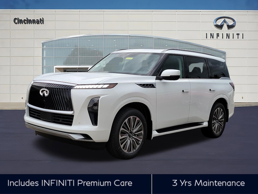 New 2027 INFINITI QX80 LUXE SUV