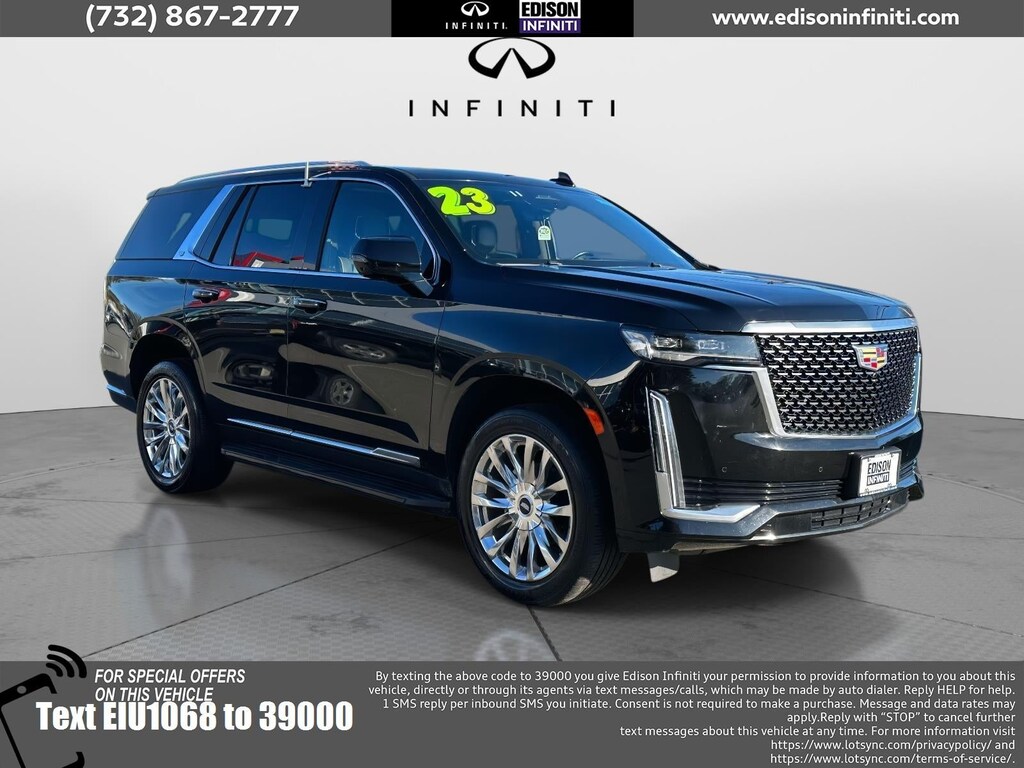 Used 2023 Cadillac Escalade 4WD 4dr Premium Luxury Sport Utility Vehicle