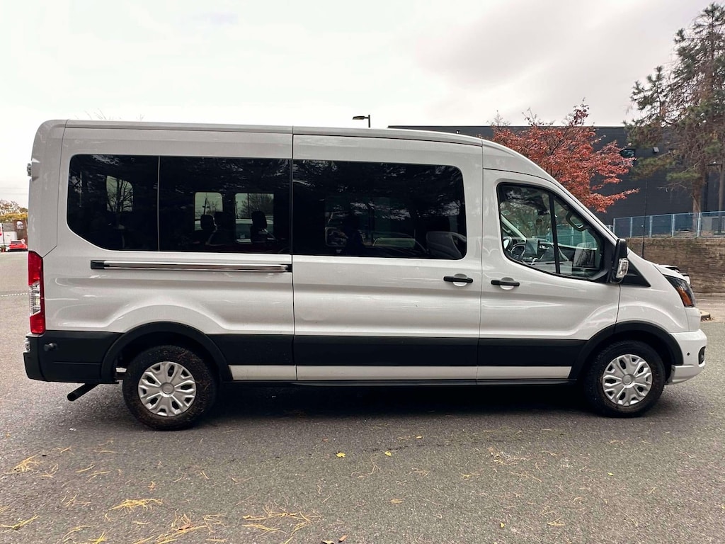 Used 2024 Ford Transit Passenger Wagon T-350 148 Med Roof XL RWD Medium Roof Van