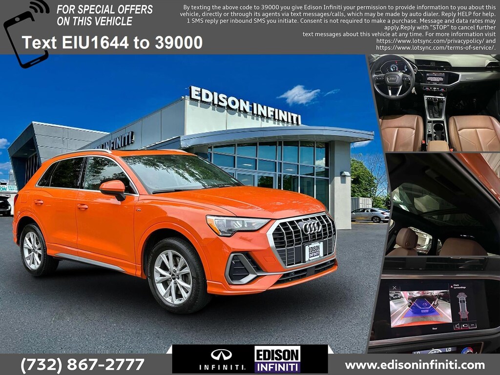 Used 2022 Audi Q3 S Line Premium 45 Tfsi Quattro quattro Sport Utility